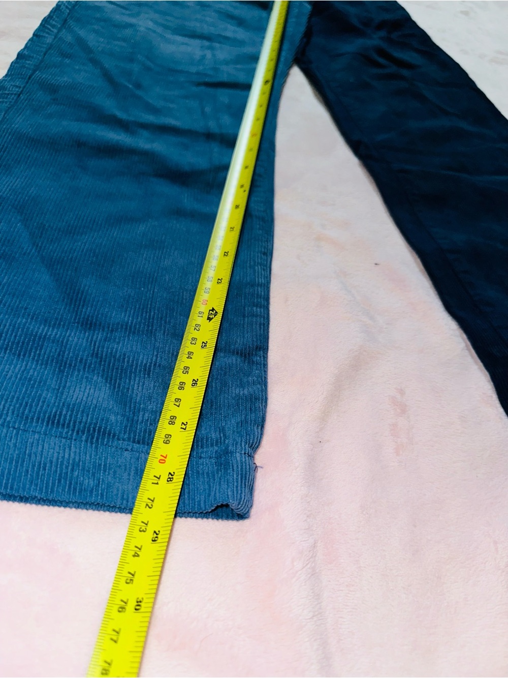 PacSun Two-Tone Blue Straight Leg Jeans - Picture 11 of 14